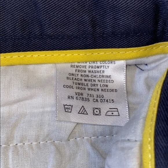 Nautica Navy Blue Chinos Trouser | Sz 34W x 30L - Picture 6 of 9